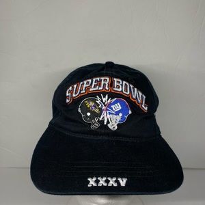Super Bowl XXXV 35 Puma Limited Edition Cap Hat Ravens Giants 2001 Embroidered